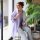 Knit Factory Lily Hose Grau L