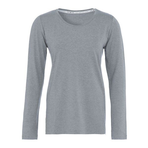 Knit Factory Lily Shirt Grau M Langen Ärmeln