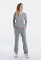 Knit Factory Lily Shirt Grau M Langen Ärmeln