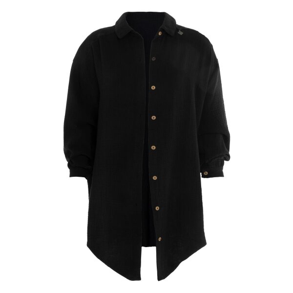 Knit Factory Yuki Bluse Schwarz 36/44