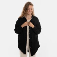 Knit Factory Yuki Bluse Schwarz 36/44