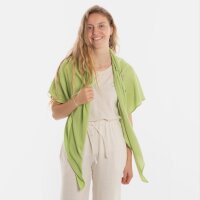 Knit Factory Lola Dreieckstuch gestrickt Spring Green