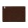 Knit Factory Tischset Uni Chocolate