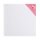 Knit Factory Geschirrtuch Block Ecru/Fuchsia