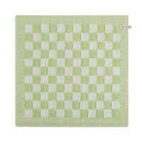 Knit Factory Küchentuch Block Ecru/Spring Green