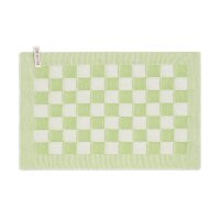 Knit Factory Tischset Block Ecru/Spring Green