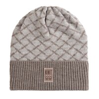 Knit Factory Dusk Mütze Marron/Iced Clay