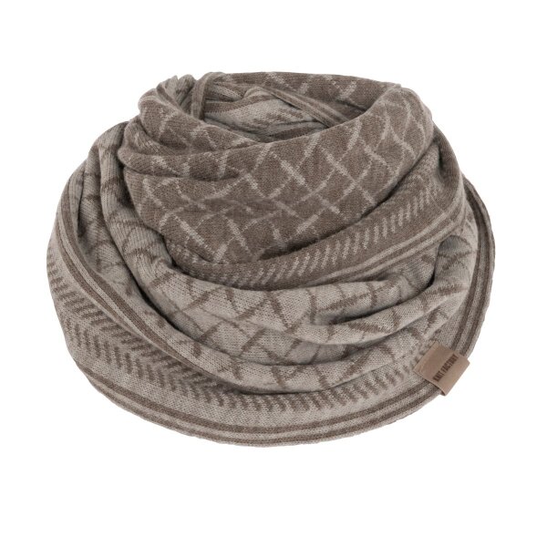 Knit Factory Dusk Loop Schal Marron/Iced Clay
