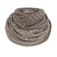 Knit Factory Dusk Loop Schal Marron/Iced Clay