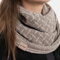 Knit Factory Dusk Loop Schal Marron/Iced Clay