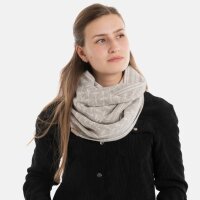 Knit Factory Dusk Loop Schal Iced Clay/Beige