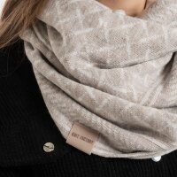 Knit Factory Dusk Loop Schal Iced Clay/Beige
