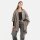 Knit Factory Dusk Poncho Cape Marron/Iced Clay
