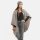 Knit Factory Dusk Poncho Cape Marron/Iced Clay