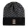 Knit Factory Dusk Mütze Schwarz/Anthrazit