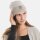 Knit Factory Dusk Mütze Iced Clay/Beige