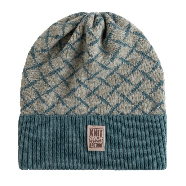 Knit Factory Dusk Mütze Laurel/Urban Green