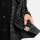Knit Factory Dusk Schal Schwarz/Anthrazit