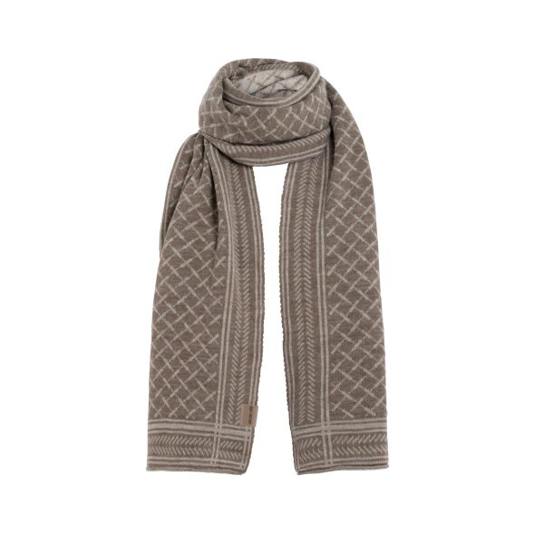Knit Factory Dusk Schal Marron/Iced Clay