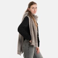 Knit Factory Dusk Schal Marron/Iced Clay