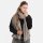 Knit Factory Dusk Schal Marron/Iced Clay
