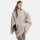 Knit Factory Dusk Poncho Cape Iced Clay/Beige