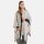 Knit Factory Dusk Poncho Cape Iced Clay/Beige