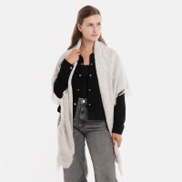 Knit Factory Amber Dreiecksschal Beige