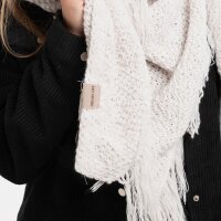 Knit Factory Amber Dreiecksschal Beige