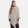 Knit Factory Amber Gestrickter Poncho Iced Clay/Beige