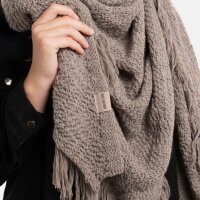 Knit Factory Amber Dreiecksschal Marron