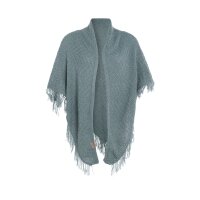 Knit Factory Amber Dreiecksschal Stone Green