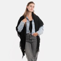 Knit Factory Amber Dreiecksschal Schwarz