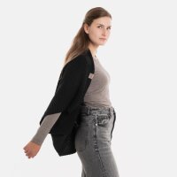 Knit Factory Amber Bolero Schwarz