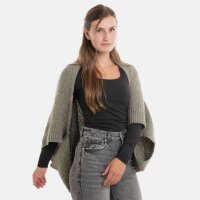 Knit Factory Amber Bolero Urban Green