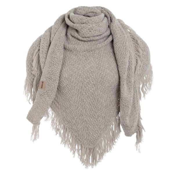 Knit Factory Amber Dreiecksschal Iced Clay