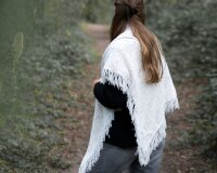 Knit Factory Amber Dreiecksschal Iced Clay