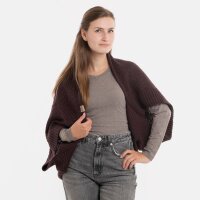 Knit Factory Amber Bolero Midnight Plum