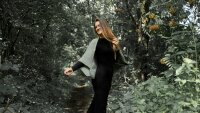 Knit Factory Amber Bolero Midnight Plum