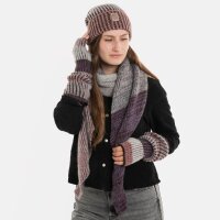 Knit Factory Remy Armwärmers Velvet Plum