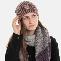 Knit Factory Remy Mütze Velvet Plum