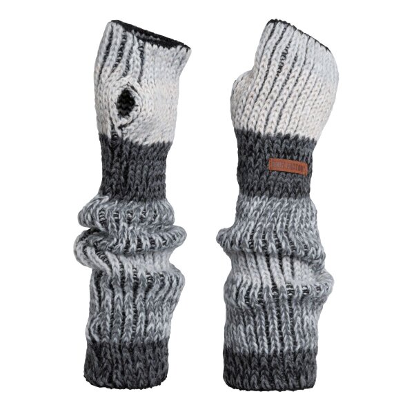 Knit Factory Remy Armwärmers Silver Mist