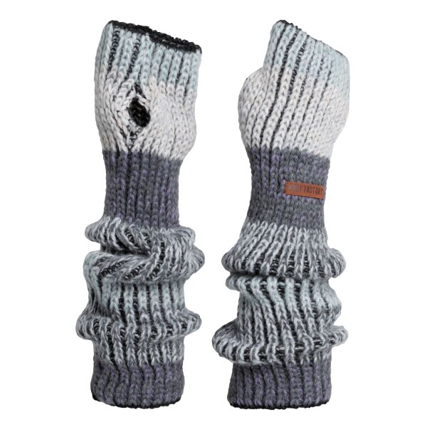 Knit Factory Remy Armwärmers Arctic Stone