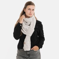 Knit Factory Haze Schal Beige