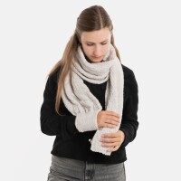 Knit Factory Haze Schal Beige