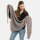 Knit Factory Josh Dreiecksschal Marron/Iced Clay