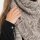 Knit Factory Josh Dreiecksschal Marron/Iced Clay