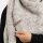 Knit Factory Josh Dreiecksschal Beige/Iced Clay