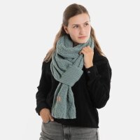 Knit Factory Haze Schal Stone Green