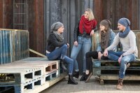 Knit Factory Coco Loop Schal Marron